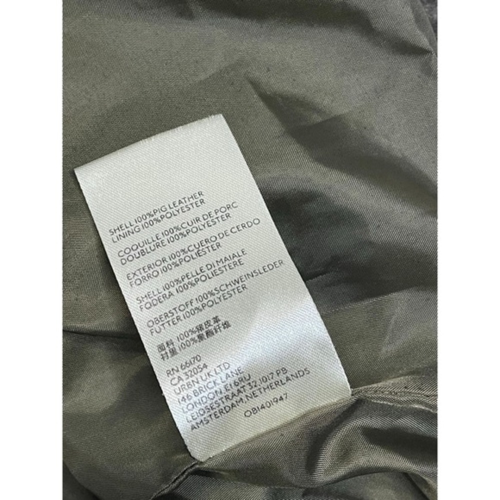NWT Anthropologie Pilcro Coated Crewneck Green GrayDress, US6, EU38 - Picture 12 of 12